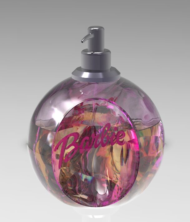 Keyshot Render Exercise-Perfume